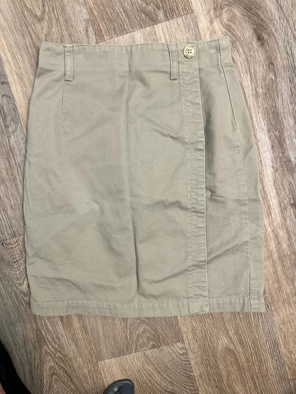 Y2K GAP Mini Pencil Skirt Khaki Size 1 - Picture 2 of 6